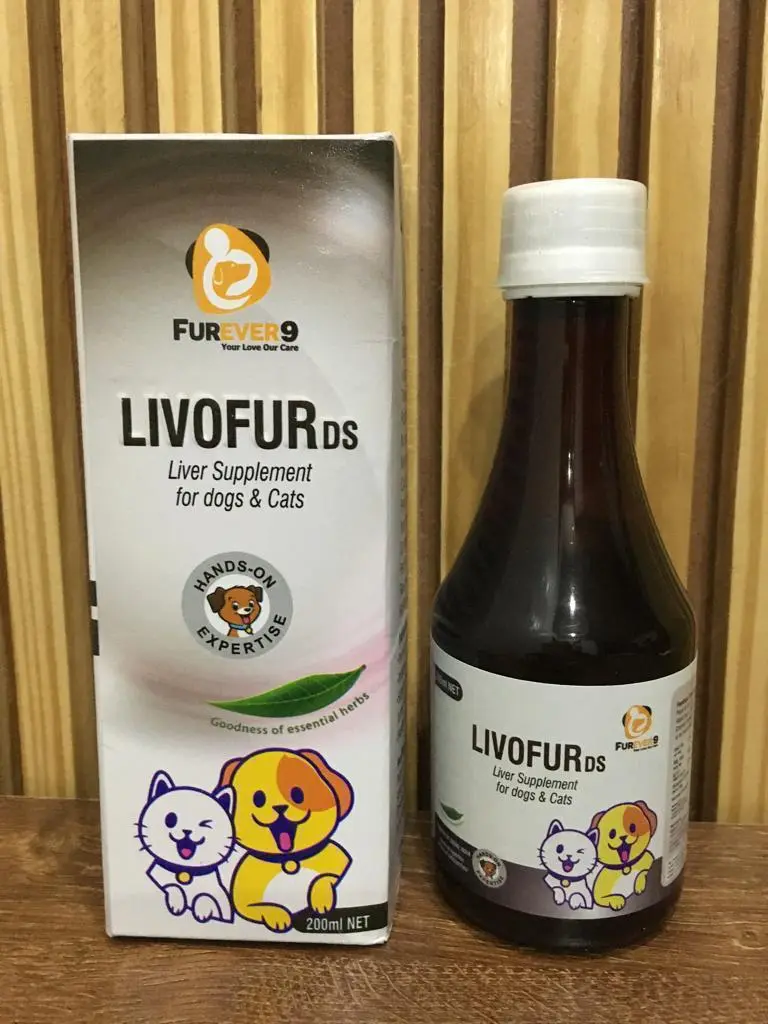  furever 9 Livofur-DS Liver Tonic is a strong formulation that improves liver function and boost appetite of your pet.