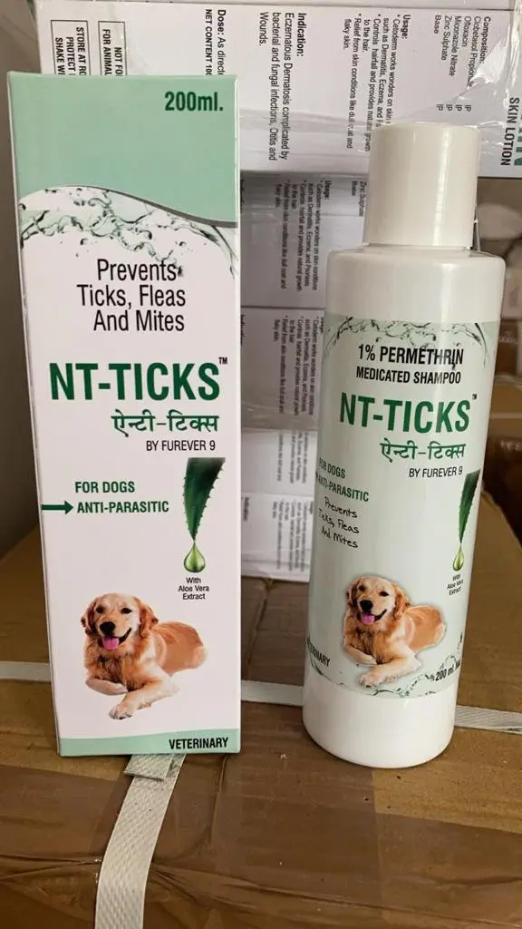  furever 9 NT-Ticks Shampoo