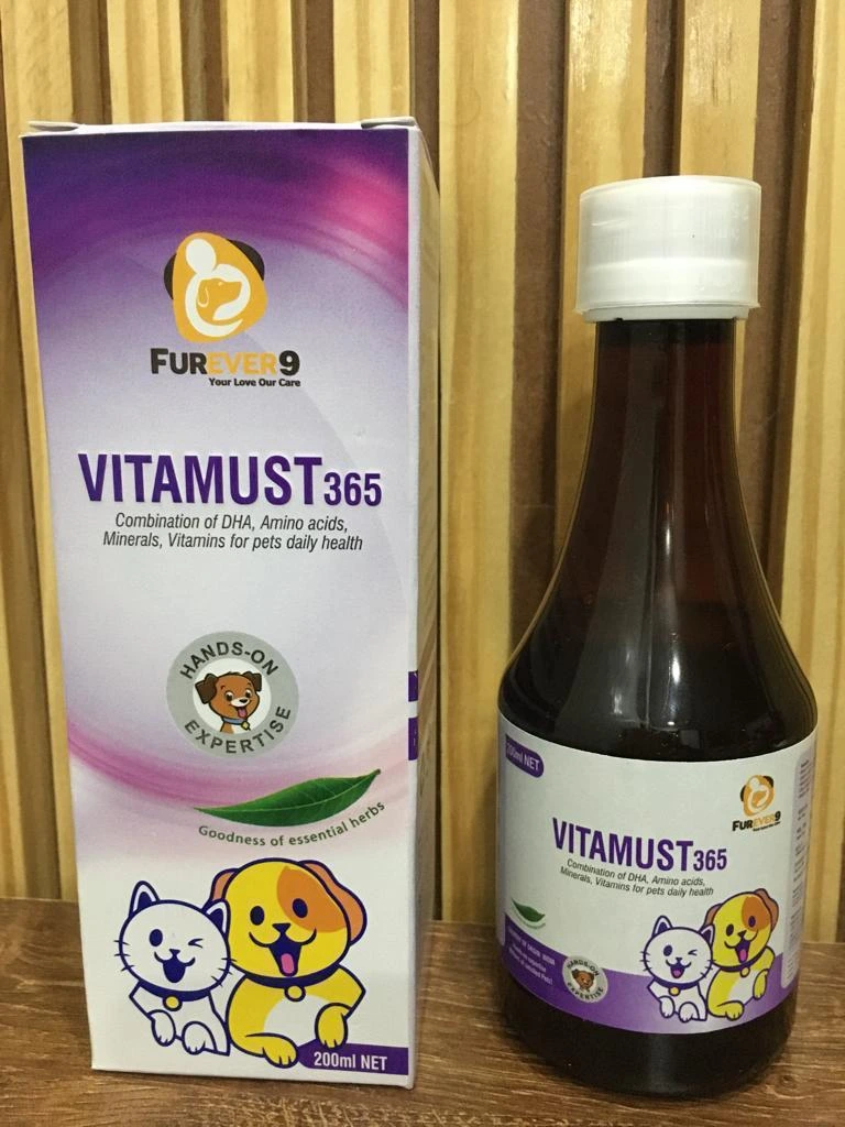  furever 9 Vitamus365  essential vitamins and minerals for cats & dogs